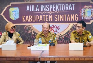Launchung Simas Eko, Ini Pesan Sekda Sintang Tentang Manajemen Risiko di OPD