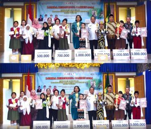 Tutup Lomba Bercerita Tingkat SD/MI Tahun 2024, Ini Kata Wabup Sintang