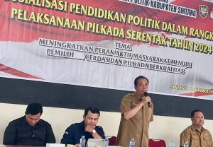 Kusnidar Kaban Kesbangpol Sintang Maksimal Bantu Sukseskan Pilkada