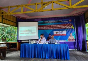 Dinas PMPTSP Sintang Gelar Sosialisasi Implementasi Perizinan Berusaha Berbasis Risiko