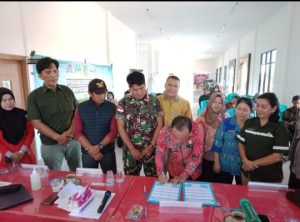 Dinas KBP3A Sintang Gelar Deklarasi Kelana di Nanga Mau Kayan Hilir