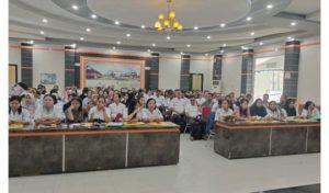 Di Balai Praja Kantor Bupati Sintang, DPK Sintang Sintang Sosialisasikan Pendataan Nomor Pokok Perpustakaan