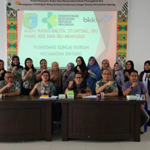 Dinas KBP3A Sintang Hadiri kegiatan Diseminasi Audit Kasus Stunting di Sungai Durian