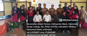Kasi Pemerintahan Kecamatan Kelam Permai Hadiri Seleksi Perangkat Desa Nanga Lebang