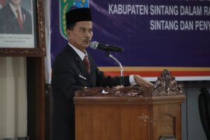 Acara Sertijab di DPRD Sintang, Ini Kata Gregorius Herkulanus Bala Bupati Sintang
