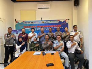 Ini Hasil Rapat Forum Komunikasi Lalu Lintas Yang Dilaksanakan Jasa Raharja Sintang