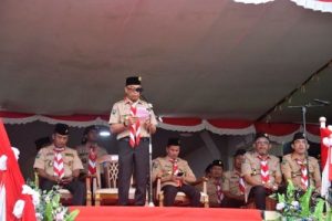 Ketua Kwarda Pramuka Kalbar Bilang Raimuna Daerah Se Kalbar di Sintang Munculkan Semangat Baru